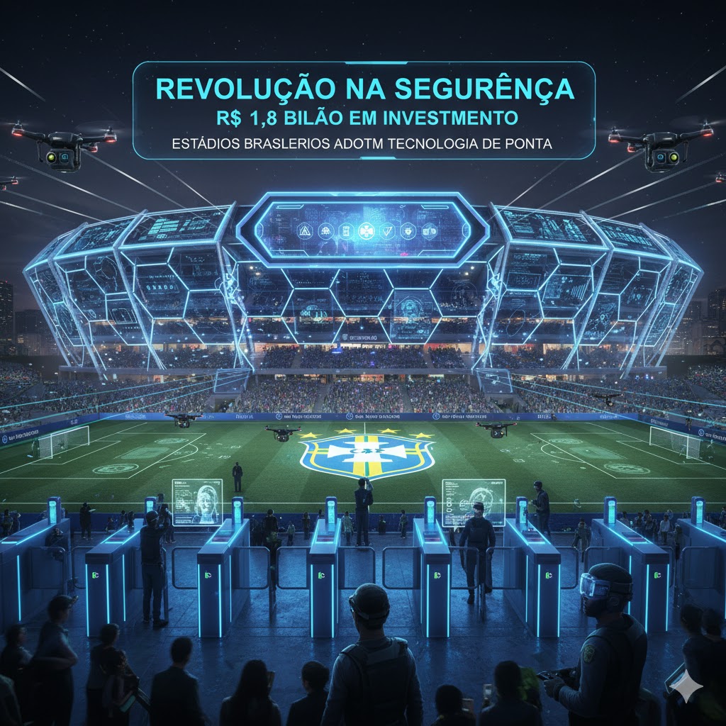 Segurança nos Estádios: A Revolução Tecnológica e Operacional no Futebol Brasileiro 2024